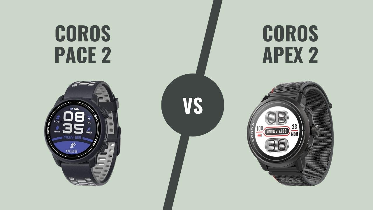 Comparativa COROS: Apex 2 Pro Vs Pace 3. ¿Cuál es mejor?