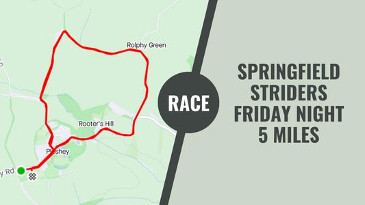 springfield striders friday night 5 miles review