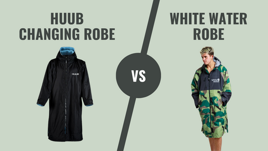 HUUB Changing Robe Vs White Water Robe comparison
