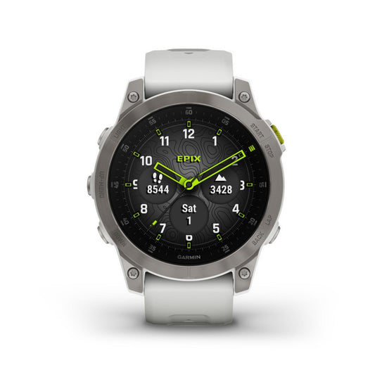 Garmin Epix 2 GPS Watch in White