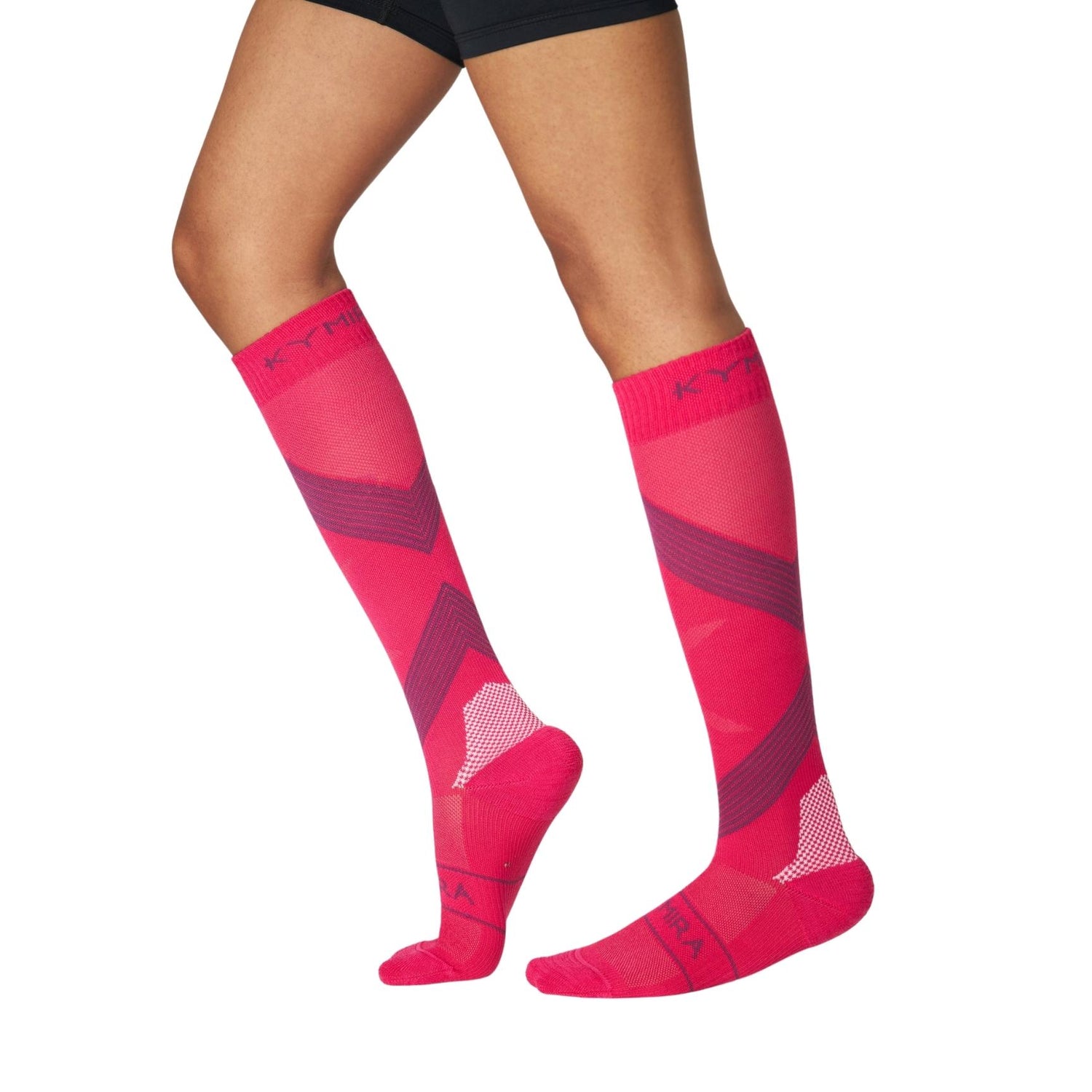 KYMIRA Infrared Compression Socks - Pink/Purple